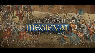 Field of Glory II Medieval MP 108  Papal vs Navarrese [upl. by Arracahs]