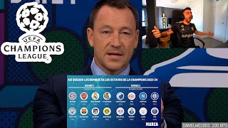 DjMaRiiO REACCIONA AL SORTEO DE LA CHAMPIONS 2324 [upl. by Natloz]