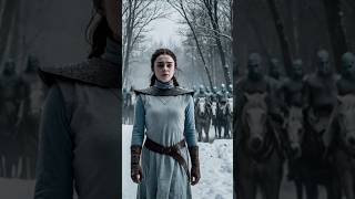 What If Aryastark Had Joined the Nightking aryastark nightking gameofthrones history [upl. by Humo]