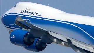 12 POWERFUL Boeing 747 Takeoffs at LAX  Los Angeles Airport Plane Spotting [upl. by Mauchi]