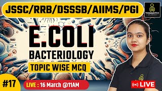 Ecoli MCQ  bacteriology MCQ  Topic wise MCQ  lab Technician DMLT amp MLT Classes  Testpaperlive [upl. by Karee]