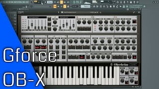 Oberheim ObX The Legendary Synth Now Available As A Vst Plugin gforce obx [upl. by Ahsykal]