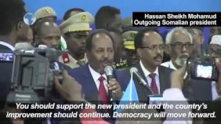 Farmajo vows to rebuild Somalia [upl. by Nodmac]