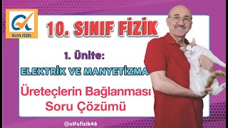 10 Sınıf Fizik  Üreteçlerin Bağlanması Soru Çözümü [upl. by Ultun]