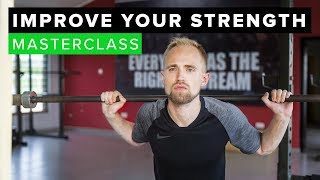 IMPROVE YOUR STRENGTH FOR FOOTBALL  Gym masterclass with coach [upl. by Reste]