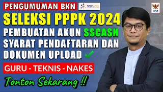 🔴Pengumuman BKN Tentang Seleksi PPPK Tahun 2024 [upl. by Ocnarfnaig277]