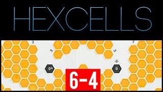 Hexcells Walkthrough  World 6  64 Puzzle [upl. by Jesher]