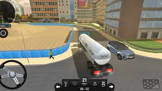 Drug mafia caused an accident😱  oil tanker truck simulator game truckgame [upl. by Horner]