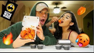 EATING SPICY WINGS AND HABANEROS PEPPERS  FUNNY MUST WATCH [upl. by Geminian332]