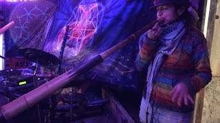 Live Freestyle Didgeridoo by Amanitalinda amp Dj Flowermind  Astral Shamans [upl. by Malet651]