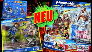 Playmobil ® Adventure Nr 5  Novelmore  Mächtiger Ritter mit 2 Schwertern  3D Sticker [upl. by Wit]