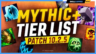 UPDATED MYTHIC TIER LIST for PATCH 1025  DRAGONFLIGHT SEASON 3 [upl. by Shelley]