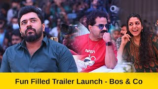 Nivin Paulys Boss amp Co Trailer Launch Event  Nivin Pauly  Mamitha Baiju  Arsha Baiju [upl. by Gupta]