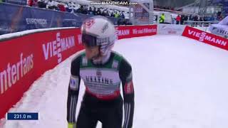 Andreas Stjernen  231m  Oberstdorf 2018 [upl. by Skiest]