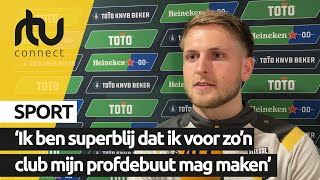 Reactie Mikki van Sas na RKC  Vitesse 31  RTV Connect [upl. by Lehcar]