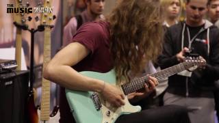 NAMM 2017  Nick Johnston Performs At Jim Dunlop [upl. by Einahpad]