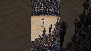 Bobov Rebbe Dances Mitzvah Tantz  Elul 5784 [upl. by Murdoch]