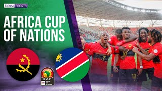 Angola vs Namibia  AFCON 2023 ROUND OF 16 HIGHLIGHTS  01242024  beIN SPORTS USA [upl. by Berta432]