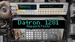 Repairing amp Testing Datron Wavetek 1281 85 Digit Multimeter [upl. by Alit]