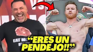 DE LA HOYA SE BURLA DE CANELO EN EL PESAJE FINAL🚨 [upl. by Ailegave]