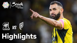 Al Ittihad v Al Qadsiah  RSL Highlights presented by Visit Saudi [upl. by Alyos]