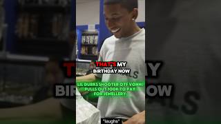 Lil durk’s shooter OTF vonni pulls out 100k to pay for jewellery lildurk otf kingvon [upl. by Octavius]