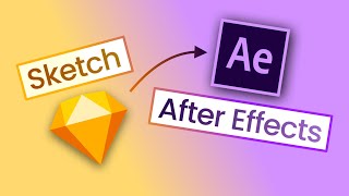 How to import Sketch files into After Effects [upl. by Popelka]