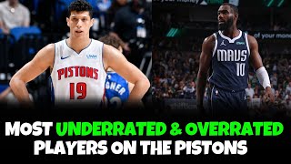 The Most Overrated And Underrated Players On The Detroit Pistons 202425 Roster [upl. by Hteb]