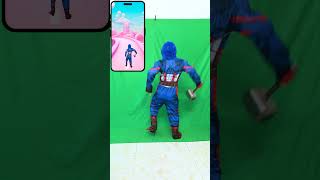 Spiderman  when hulk smash meet choo choo charles  green screen spiderman shorts [upl. by Ainollopa216]