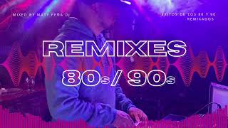 ❤️ I Love 80s amp 90s ❤️  Exitos de los 80 y 90  Remixes  Mixed By Maty Peña DJ [upl. by Hcire]