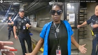 Racist Airport Employee Fired Over Outrageous Behavior [upl. by Akinom715]