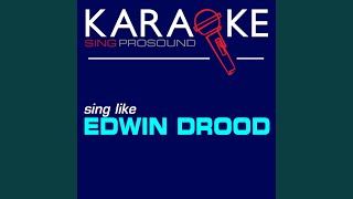 The Wages of Sin In the Style of Edwin Drood Karaoke Instrumental Version [upl. by Maxie504]