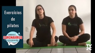 Veja quatro exercícios de pilates para praticar em casa [upl. by Nahta]