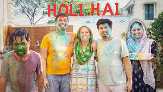 Aaj Apne Gaon me kheli jamkar Holi  Holi Vlog 2024  Priya Rao [upl. by Amehr]