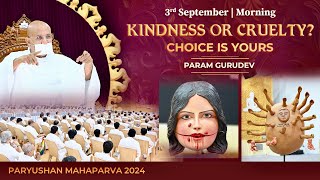 Paryushan 2024 LIVE Pravachan Day 3  Param Gurudev Shree Namramuni Maharaj Saheb  3 Sep 24 [upl. by Veator]