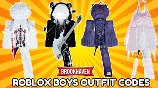 10New Boy Outfits Code For Brookhaven And Berry Avenue 2024Brookhaven Boys Outfit Code [upl. by Desma]