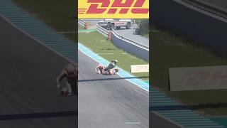 Wow Rossi Accidentally motogp marquez liveracemotogphariini dangerousrace [upl. by Lilac]