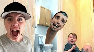 The Skibidi Toilet Guy is Causing Problems in our House Family cabin adventure [upl. by Nevins]