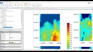 Model Thickness Variation with Isopach Maps in Surfer [upl. by Galan]