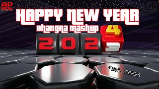 Happy New Year Bhangra Mashup 2024  All 2023 Hits Bhangra Mashup February March Bhangra Mashup2024 [upl. by Icat]