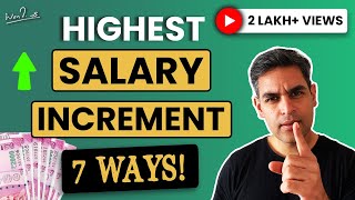 7 Ways to Get Salary Increment  GUARANTEED  Ankur Warikoo Hindi [upl. by Yttisahc]