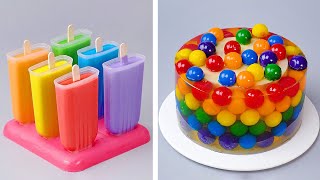 Awesome Rainbow Cake Decorating Ideas For Everyone  Easy And Creative Dessert Recipes [upl. by Howe]