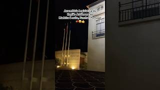 Assembleia Legislativa daRegião Autónoma da Madeira à noite Funchal Portugal 🇵🇹🤩👍 [upl. by Hgielah35]