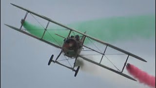 Jesolo Air Show 2024 Caproni amp Spad Saturday Show FHD [upl. by Thaxter808]