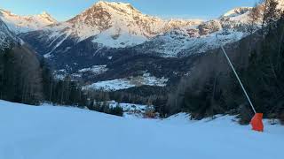 Sciare Chiesa Valmalenco Pista da Alpe Palù ai Barchi [upl. by Genaro]