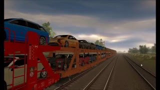 Trainz A New Era  Laaers Autotransporter  Laaers Car Transporter [upl. by Statis]