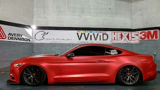 How to vinyl wrap a door handle Vinyl wrap a 2016 Mustang By ckwraps [upl. by Malha869]