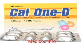 Cal OneD tablet uses benefit side effects in urdu  Vitamin D3 tablet uses in urdu [upl. by Onej]