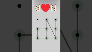 DN Letter pattern lock ideas shortsfeed shorts trending viralshort trend [upl. by Cheng4]