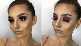 How To Get Long Wearing Prom Makeup  GIVEAWAY CLOSED  Shelby Triglia [upl. by Aila]